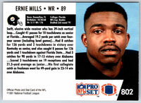 1992 Proset Ernie Mills #802