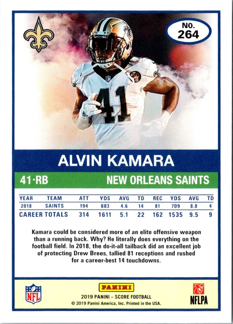 2019 Score Alvin Kamara