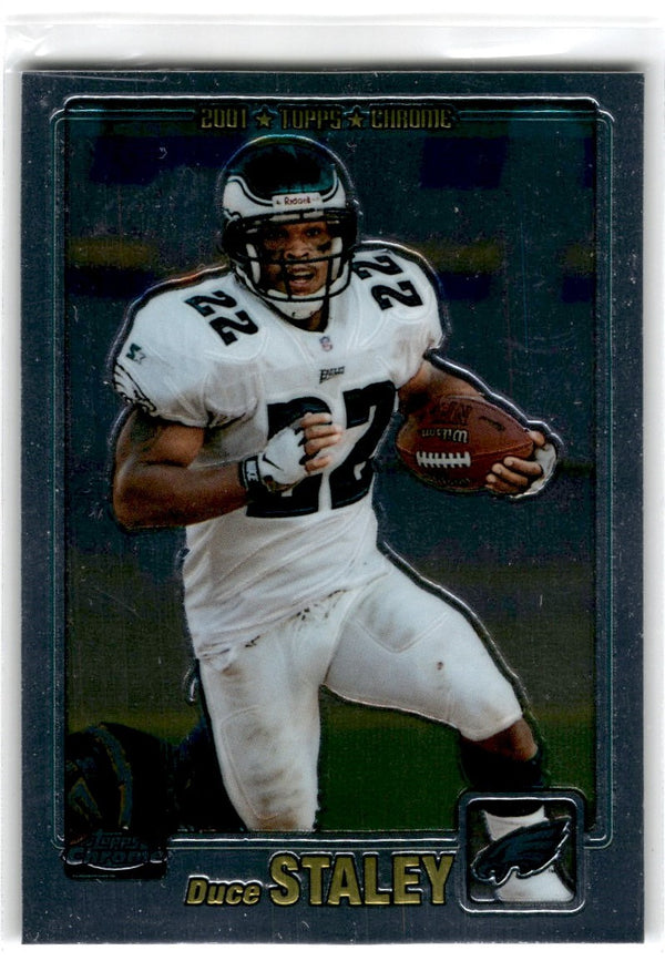 2001 Topps Chrome Duce Staley #140