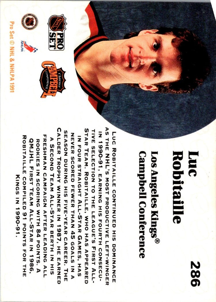 1991 Pro Set Luc Robitaille