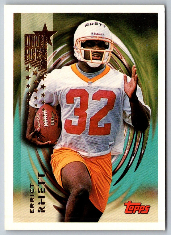 1994 Topps Errict Rhett #127 Rookie