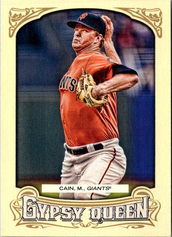 2014 Topps Gypsy Queen Matt Cain #94