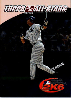 2006 Topps 2K All-Stars Alex Rodriguez #9