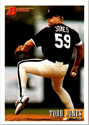 1993 Bowman Todd Jones #392
