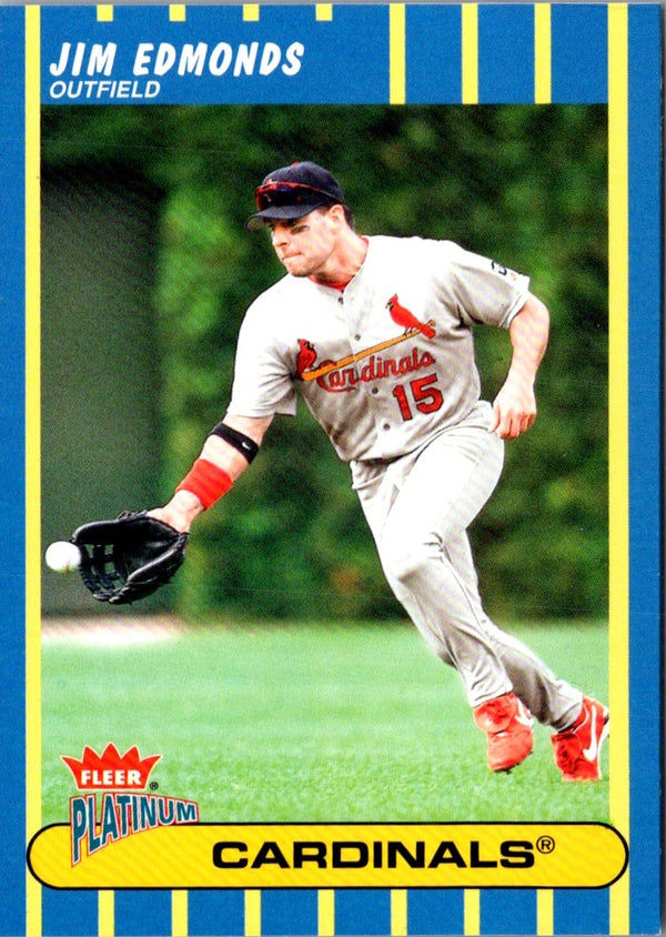 2003 Fleer Platinum Jim Edmonds #192