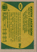 1989 Topps Keith Jackson #107