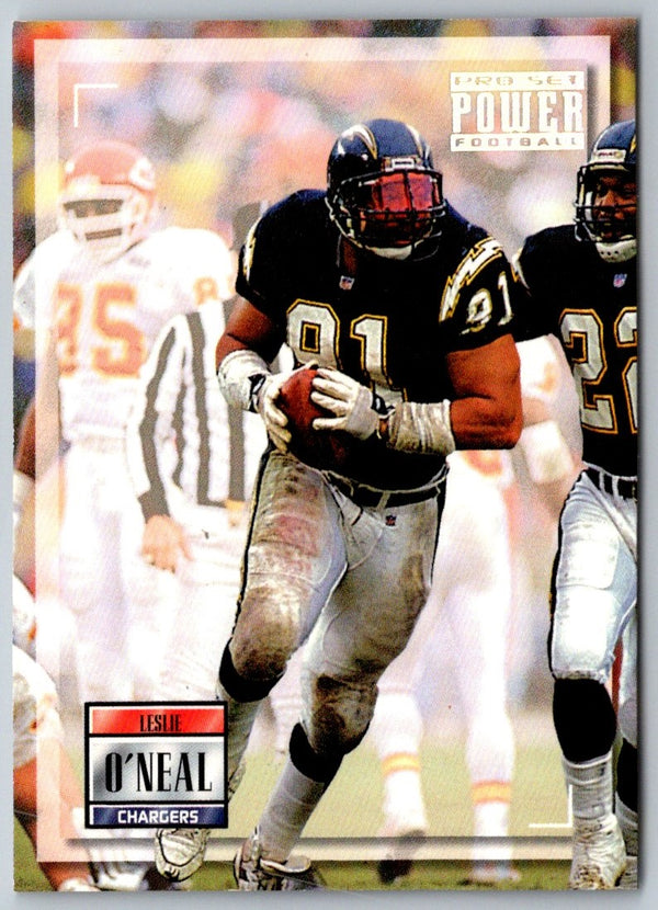 1993 Pro Set Power Leslie O'Neal #91