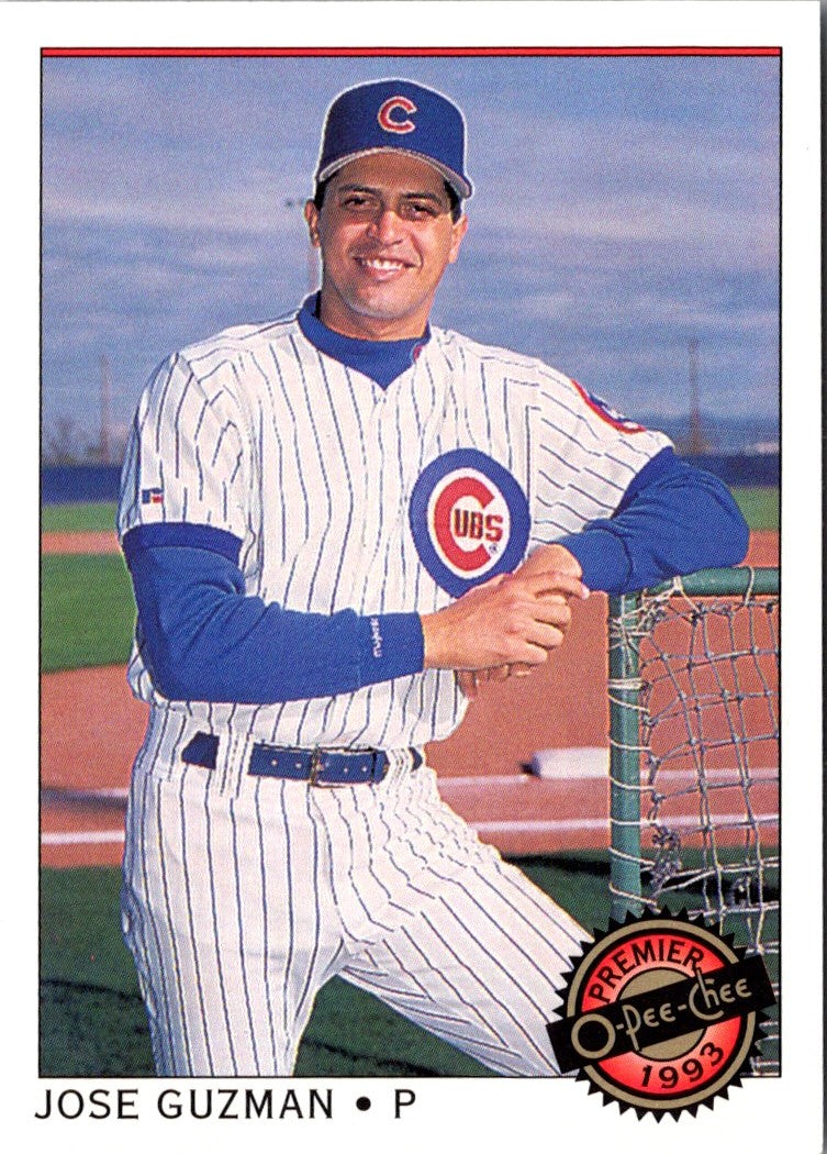 1993 O-Pee-Chee Premier Jose Guzman