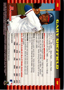 2002 Bowman Gold Gary Sheffield