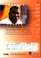 1995 SkyBox Premium Shannon Sharpe #39