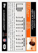 2005 Topps Lionel Gates