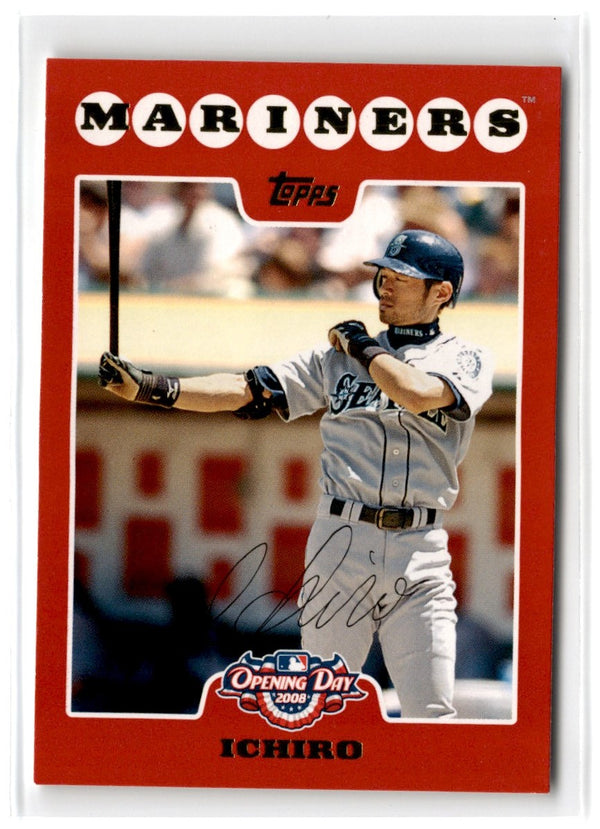 2008 Topps Opening Day Ichiro Suzuki #139