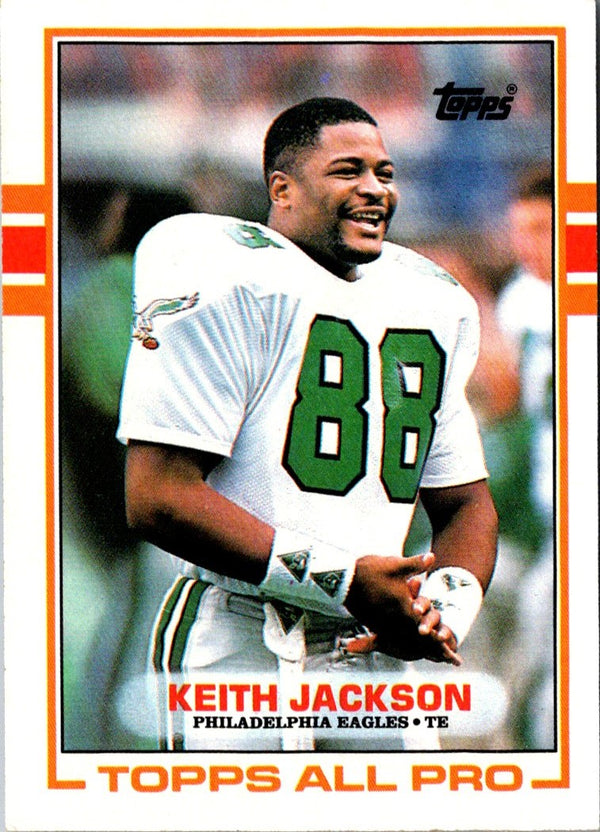 1989 Topps Keith Jackson #107