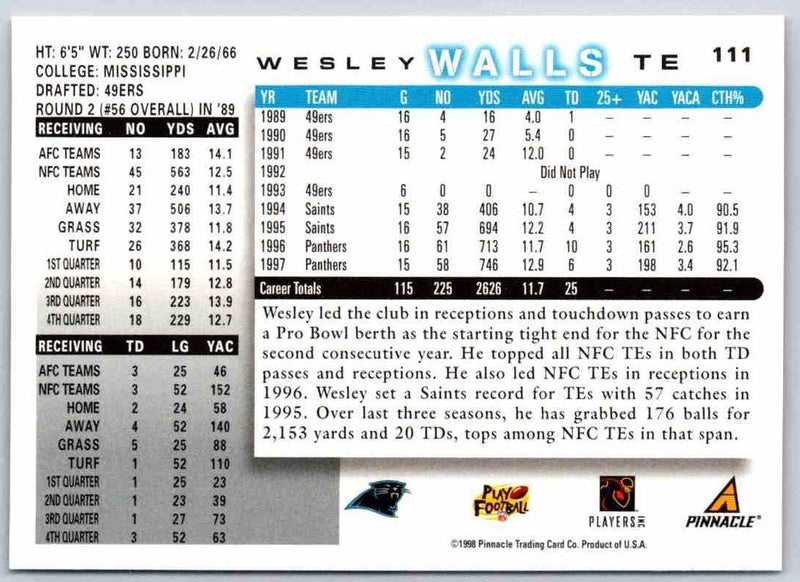 1998 Edge Wesley Walls