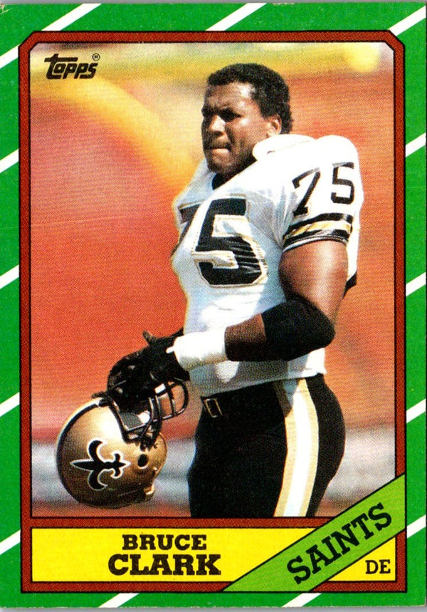 1986 Topps Bruce Clark #345 EX-MT