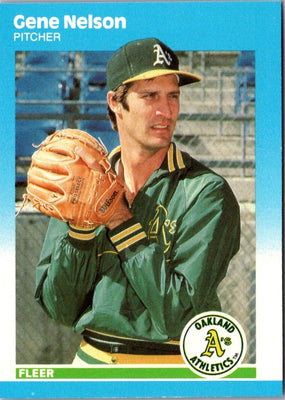 1987 Fleer Update Glossy Gene Nelson #U-86