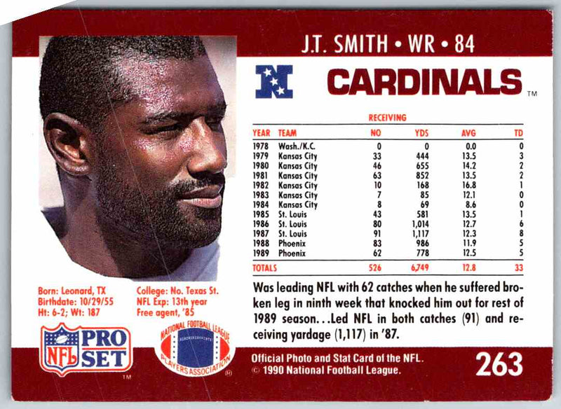 1990 Proset J.T. Smith