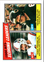 1987 Topps Tony Franklin/Kevin Butler #230 NM+