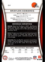 2008 Bowman Braylon Edwards #64