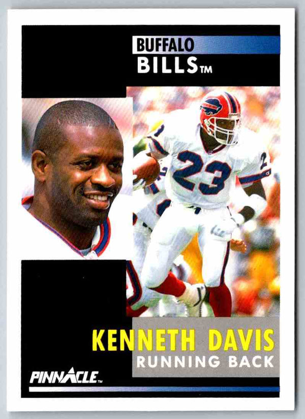 1991 Pinnacle Kenneth Davis #117