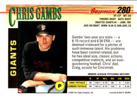 1993 Bowman Chris Gambs #280