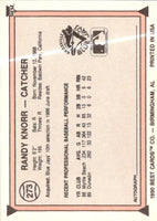 1990 Best Randy Knorr #273