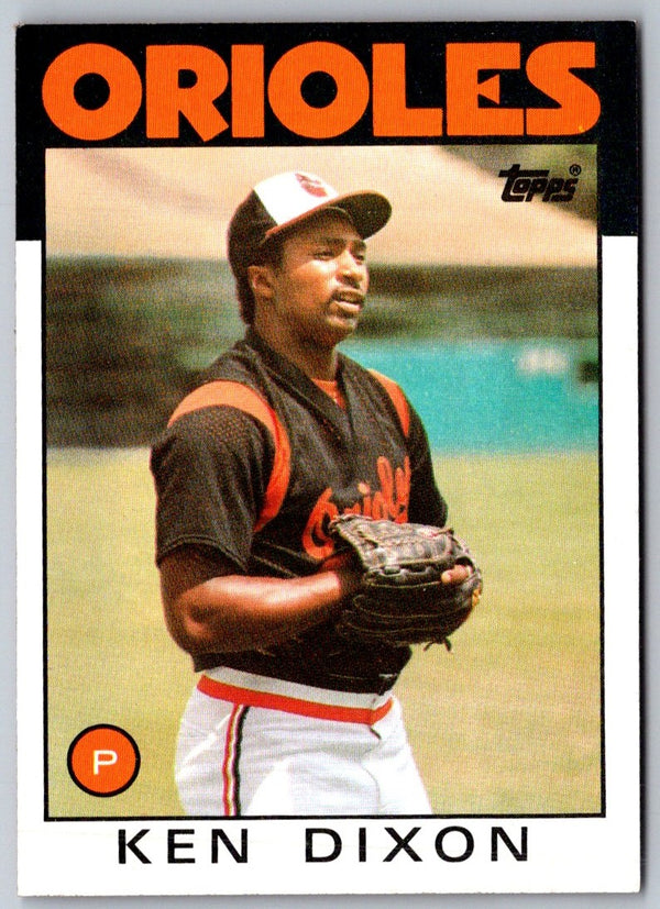 1986 Topps Ken Dixon #198