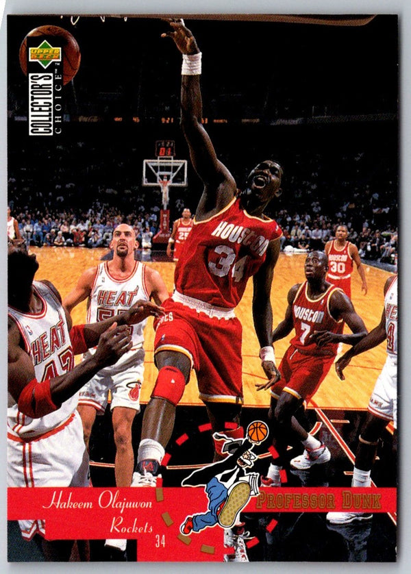 1995 Collector's Choice Hakeem Olajuwon #196