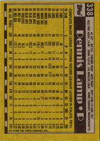 1990 Topps Dennis Lamp #338