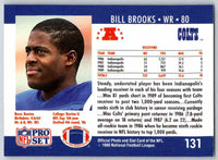 1990 Pro Set Bill Brooks #131