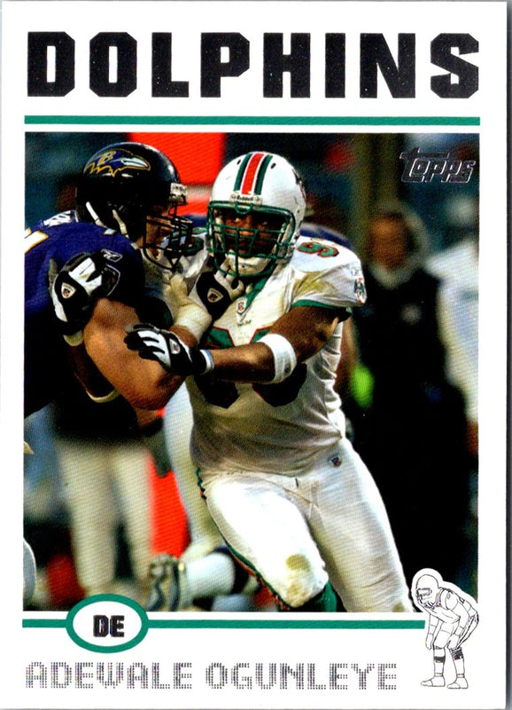 2004 Topps Adewale Ogunleye #108