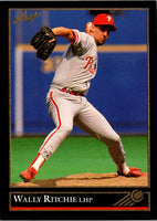 1992 Leaf Black Gold Wally Ritchie #443