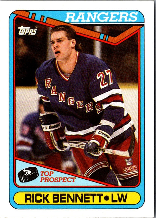 1990 Topps Rick Bennett #252 Rookie