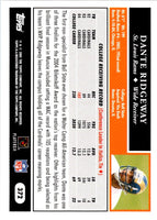 2005 Topps Dante Ridgeway #372