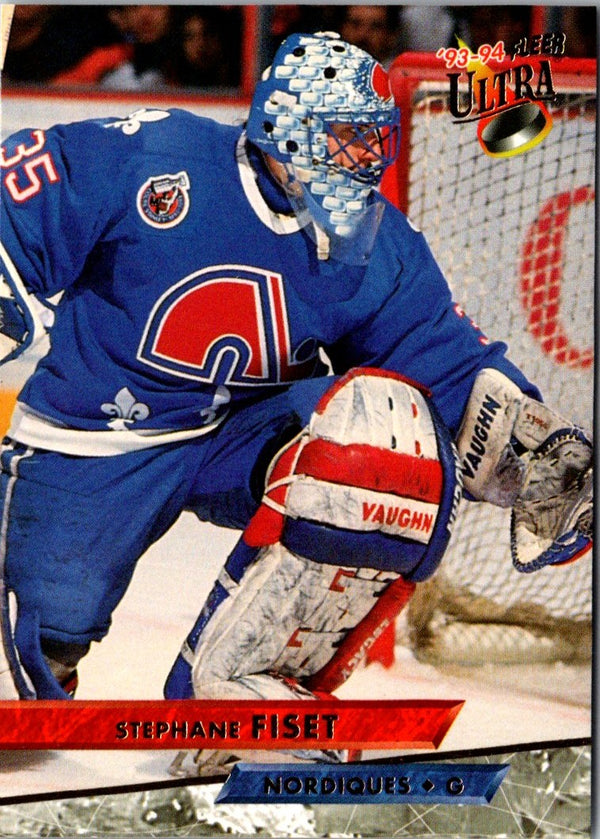 1993 Ultra Stephane Fiset #55