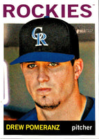 2013 Topps Heritage Drew Pomeranz #329