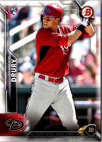 2016 Bowman Brandon Drury #137 Rookie