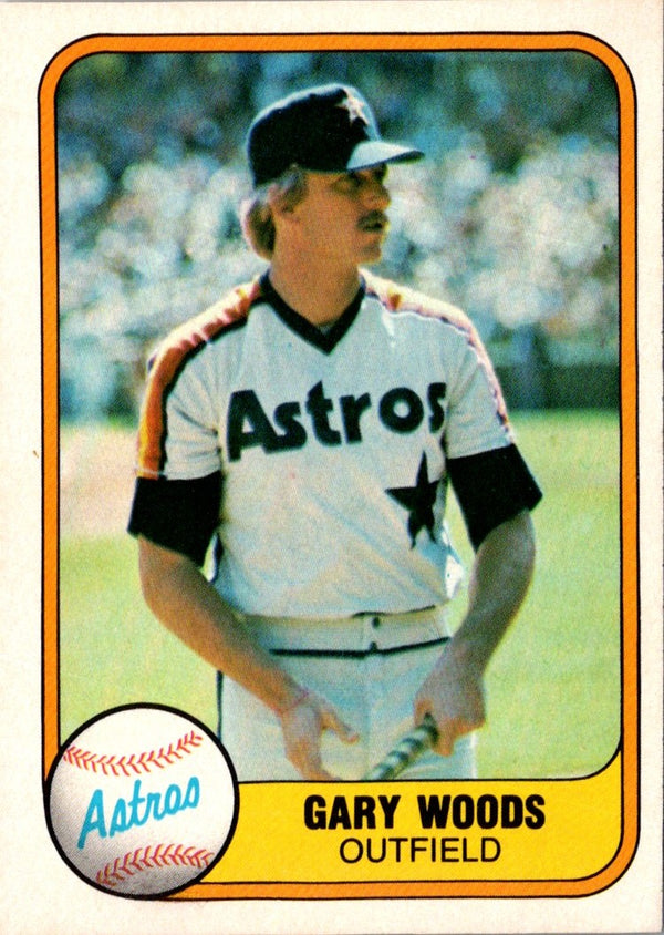 1981 Fleer Gary Woods #75