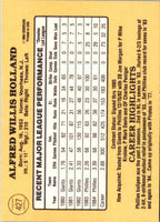 1985 Donruss Al Holland #427