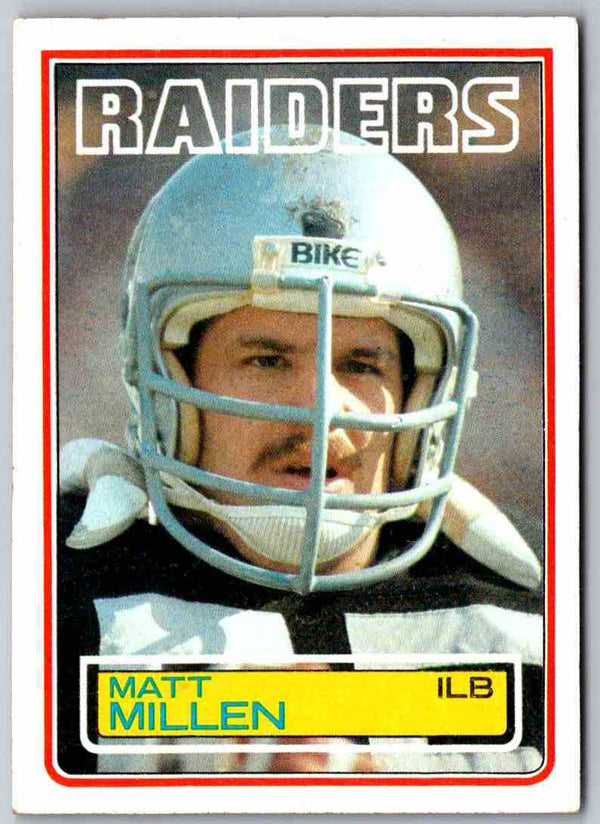 1983 Topps Matt Millen #305