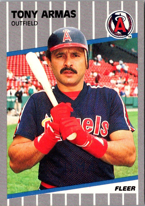 1989 Fleer Tony Armas #467