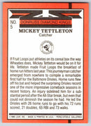 1990 Donruss Mickey Tettleton