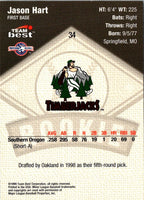 1999 Team Best Jason Hart #34