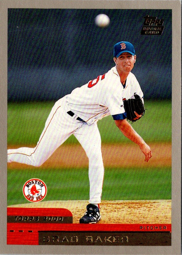 2000 Topps Chrome Traded & Rookies Brad Baker #T13