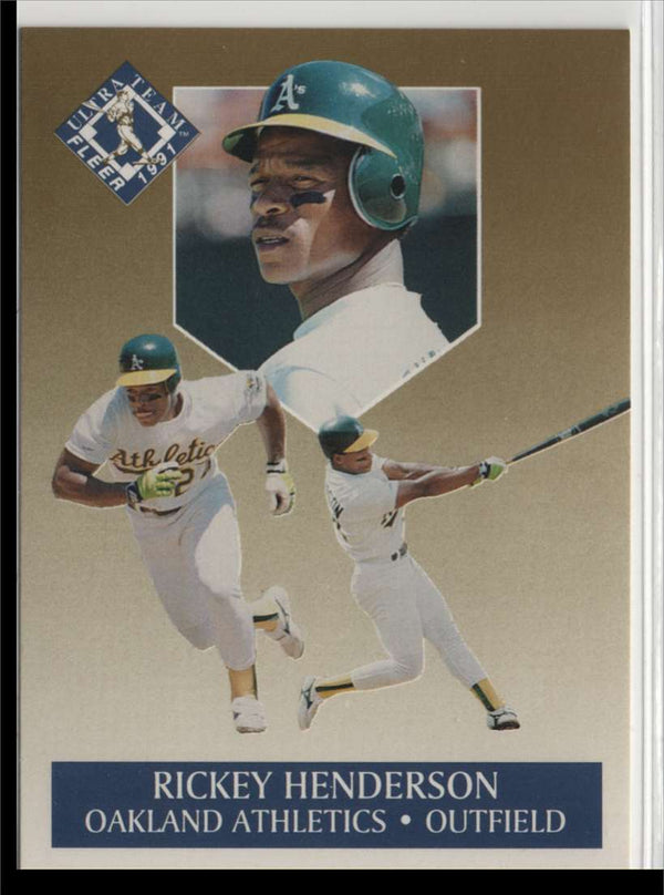 1991 Ultra Team Rickey Henderson #5