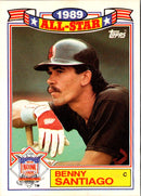 1990 Topps Glossy All-Stars Benny Santiago