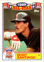 1990 Topps Glossy All-Stars Benny Santiago #9