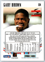 1995 Score Gary Brown #134
