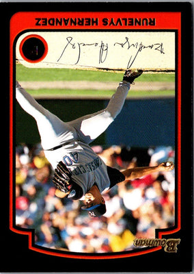 2003 Bowman Runelvys Hernandez #59