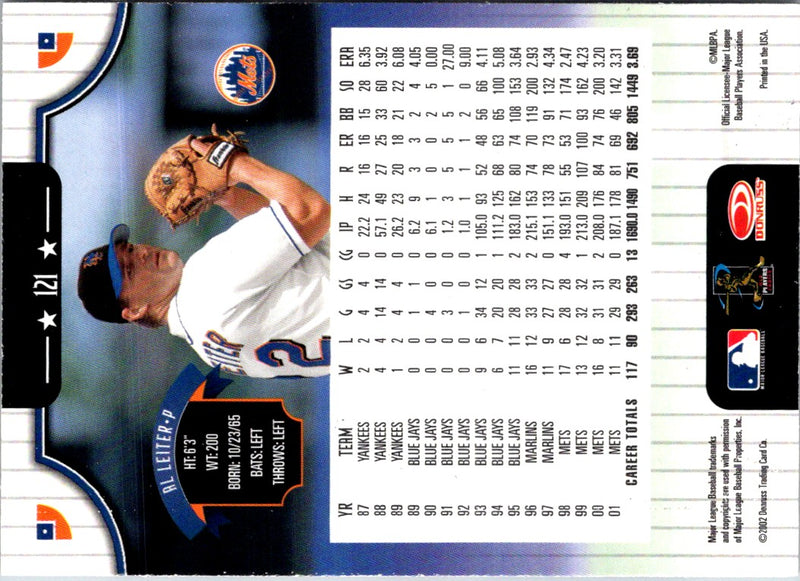 2002 Donruss Al Leiter